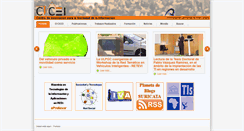 Desktop Screenshot of cicei.ulpgc.es