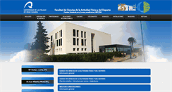Desktop Screenshot of fcafd.ulpgc.es