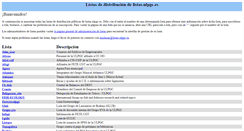 Desktop Screenshot of listas.ulpgc.es