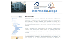Desktop Screenshot of intermedia.ulpgc.es