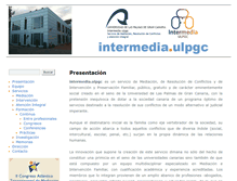 Tablet Screenshot of intermedia.ulpgc.es