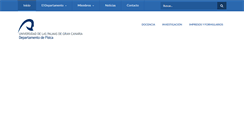 Desktop Screenshot of dfis.ulpgc.es