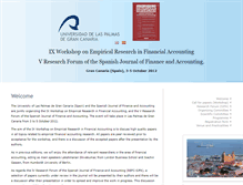 Tablet Screenshot of ixworkshopaccounting.ulpgc.es