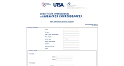 Desktop Screenshot of competicioninternacional.fulp.ulpgc.es