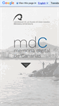 Mobile Screenshot of mdc.ulpgc.es